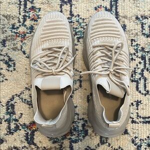 Women's Beige Sneakers